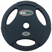 диск обрезиненный inex с 3 отверствиями inex fm/grp-20