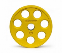 олимпийский диск d51мм ivanko roezh-15kg желтый