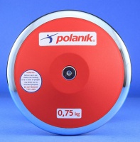 диск тренировочный, пластиковый 3 кг polanik tpd11-3