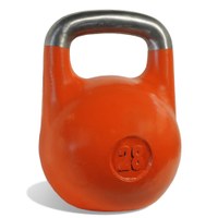 гиря чемпионская titan 28 кг (оранжевая)