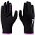 перчатки для бега nike womens lightweight rival run gloves 2.0 m black/hyper pink/silver