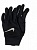 перчатки для бега nike women's printed dri-fit tempo run gloves black/black/silver