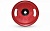 диск олимпийский d51мм евро-классик с ручками mb barbell mb-pltcs 25 кг красный