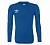 футболка тренировочная umbro fw ls crew baselayr с длинным рукавом (030) синяя