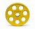 олимпийский диск d51мм ivanko roezh-15kg желтый